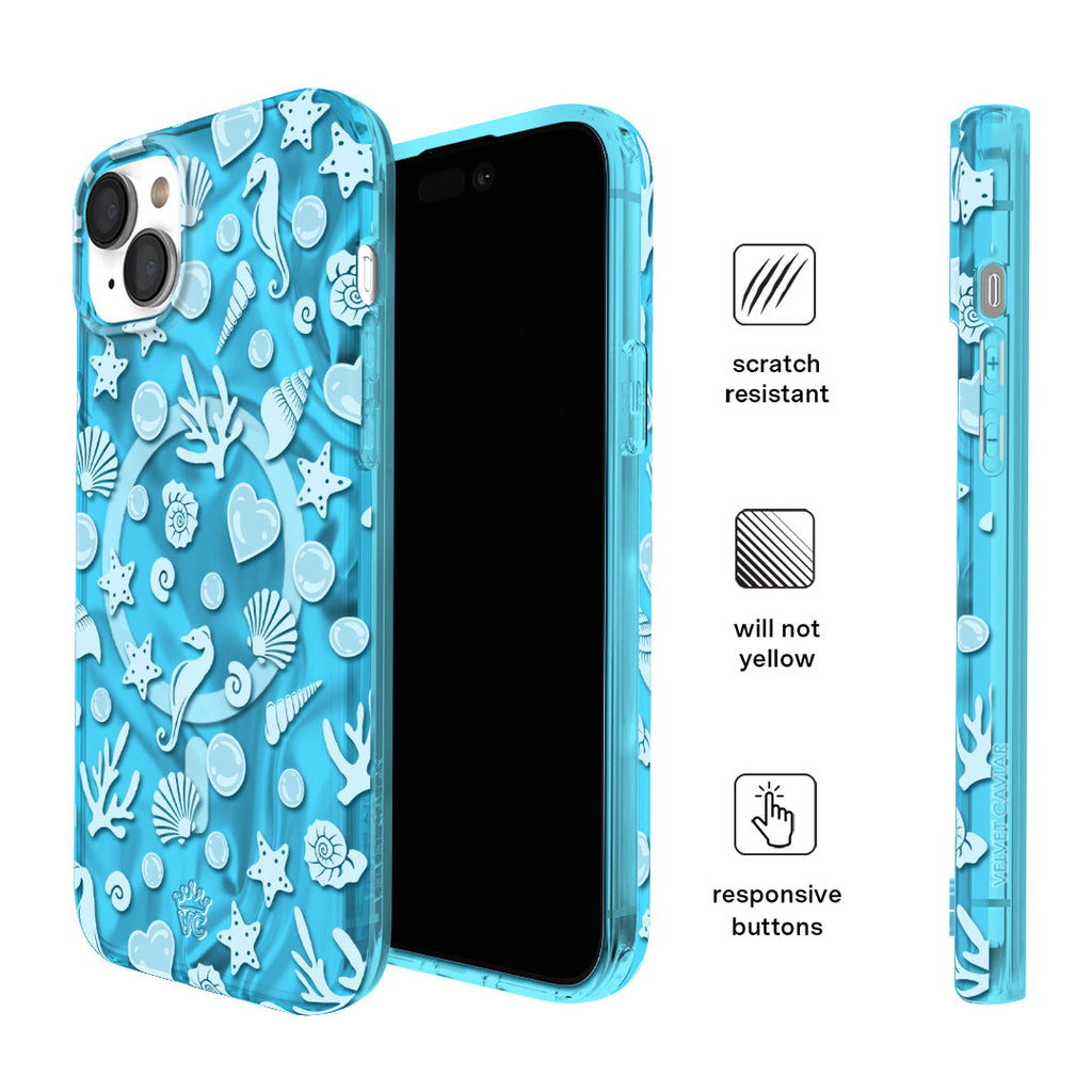 Aquamarine Holo iPhone Case