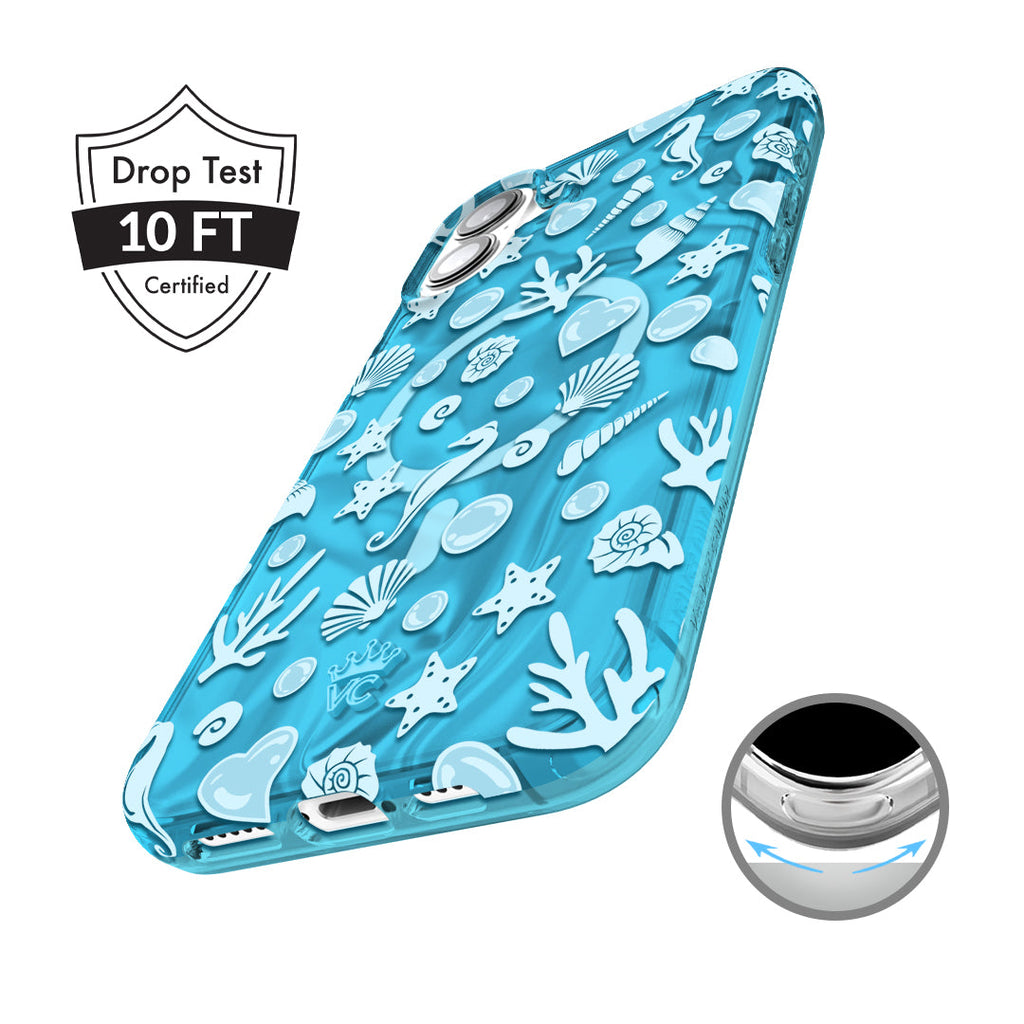 Aquamarine Holo iPhone Case