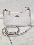 COACH Women’s Teri Shoulder Bag Signature Canvas