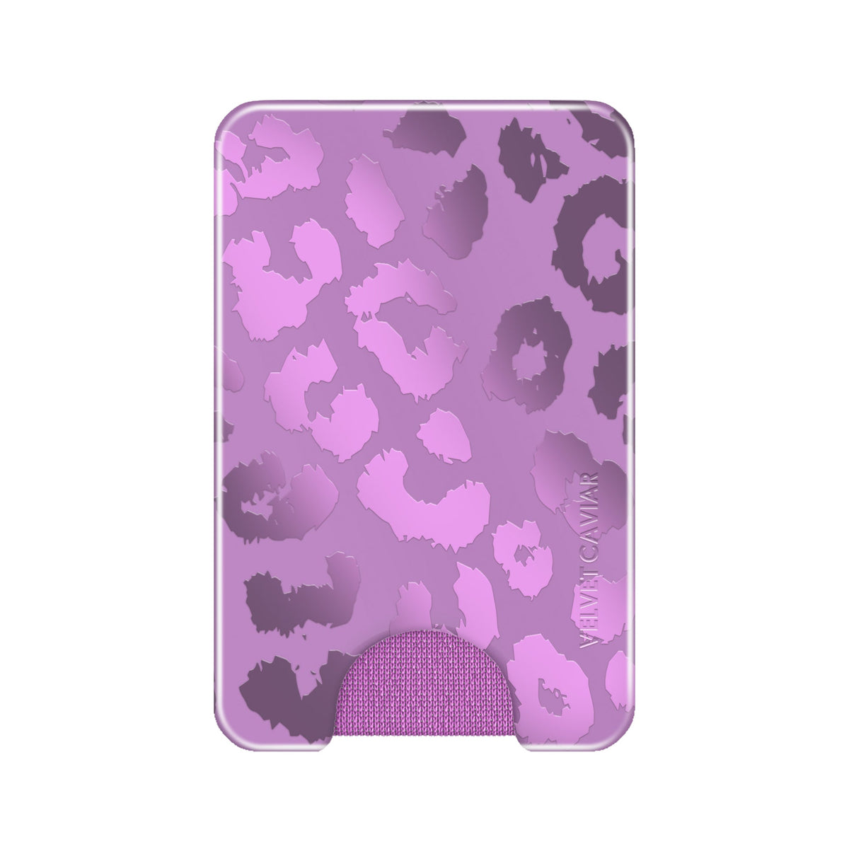 Amethyst Leopard MagSafe Wallet