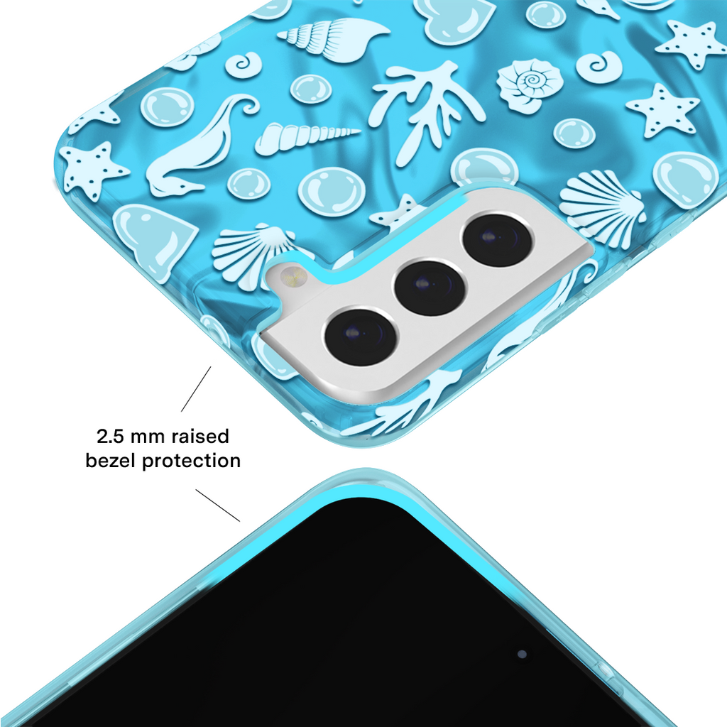 Aquamarine Holo Samsung Case