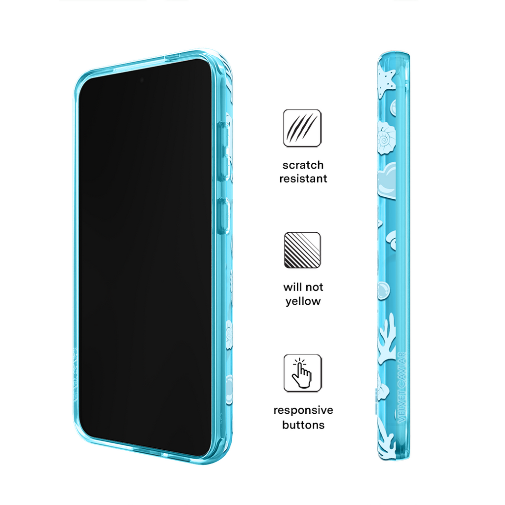 Aquamarine Holo Samsung Case